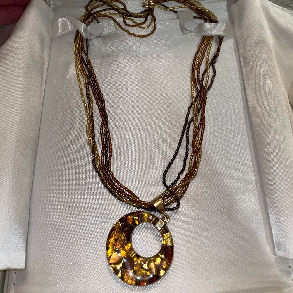 Necklace and earrings from Jared’s